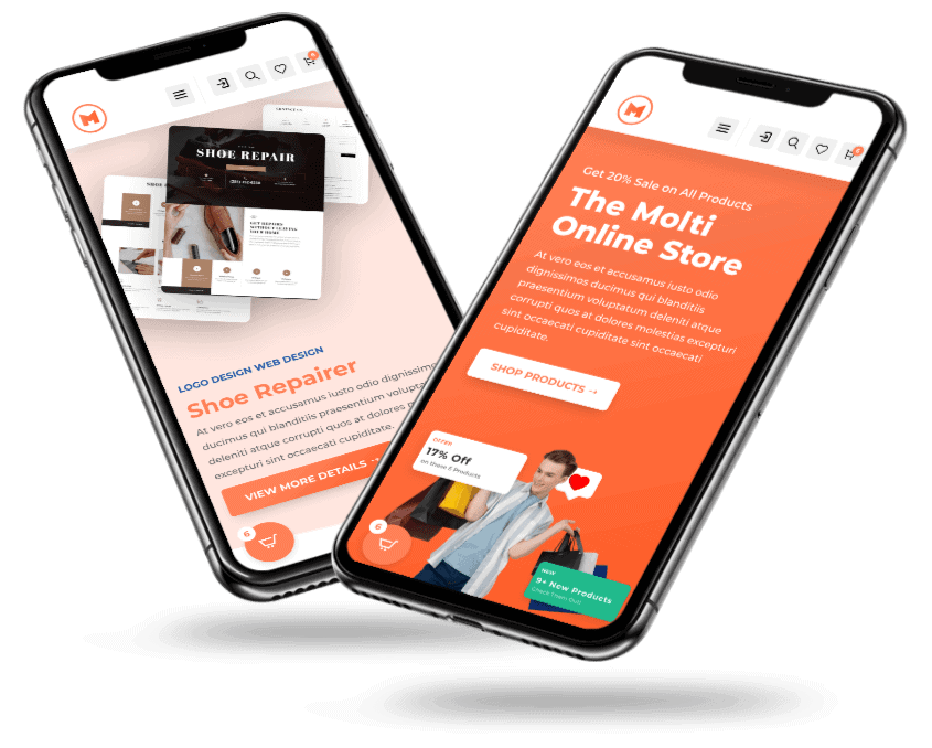 Molti - Mobile Responsive Design